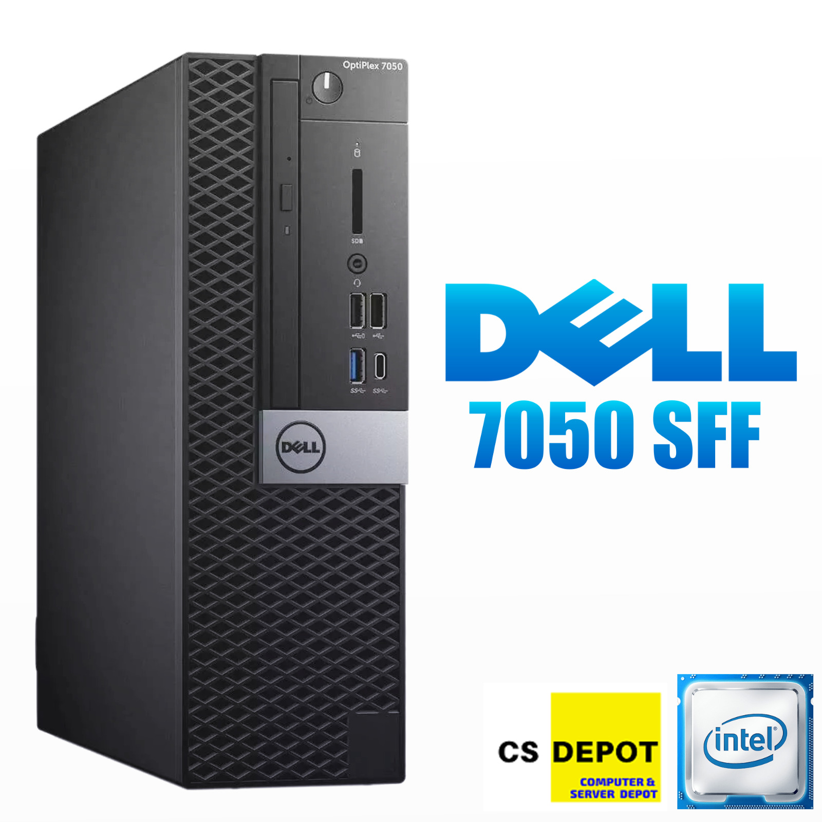 Dell 7050 SFF Computer PC i7, up to 64GB RAM, 2TB SSD Windows 11/10 Pro WiFi