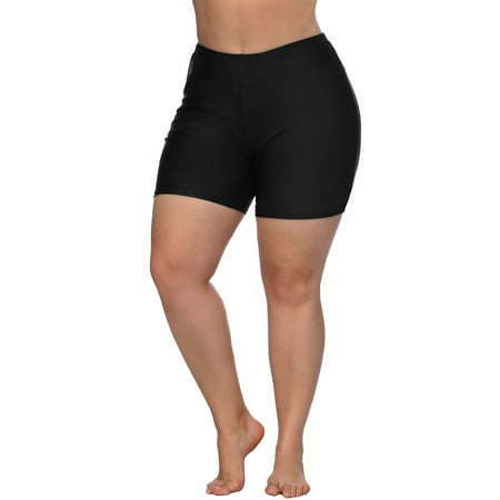 Asoul Women’s Plus Size Swimsuit Bottom Solid Color Bathing Suit Turnks Board Short Asoul Women’s Plus Size Swimsuit Bottom Solid Color Bathing Suit Turnks Board Short