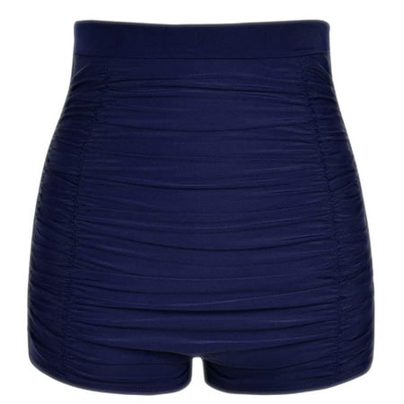 Rigardu tankini swimsuits for women Plus Beach Size Bikini Shorts Ruched Bottom Bottoms Swim Briefs Women High Waist Swimwears Tankinis Set swim suits for women Dark blue + XXL Rigardu tankini swimsuits for women Plus Beach Size Bikini Shorts Ruched Bottom Bottoms Swim Briefs Women High Waist Swimwears Tankinis Set swim suits for women Dark blue + XXL