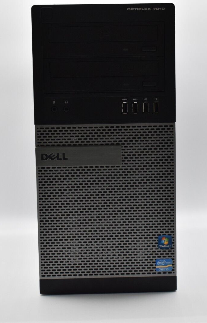 Dell Optiplex 7010 TWR PC i5-3470 @ 3.20GHZ 16GB RAM 128GB SSD + 1TB HDD WIN10