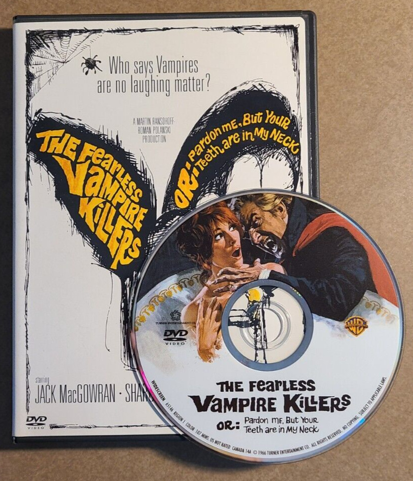 !!! The Fearless Vampire Killers or Pardon Me… (DVD, 2005) Preowned, EC !!!