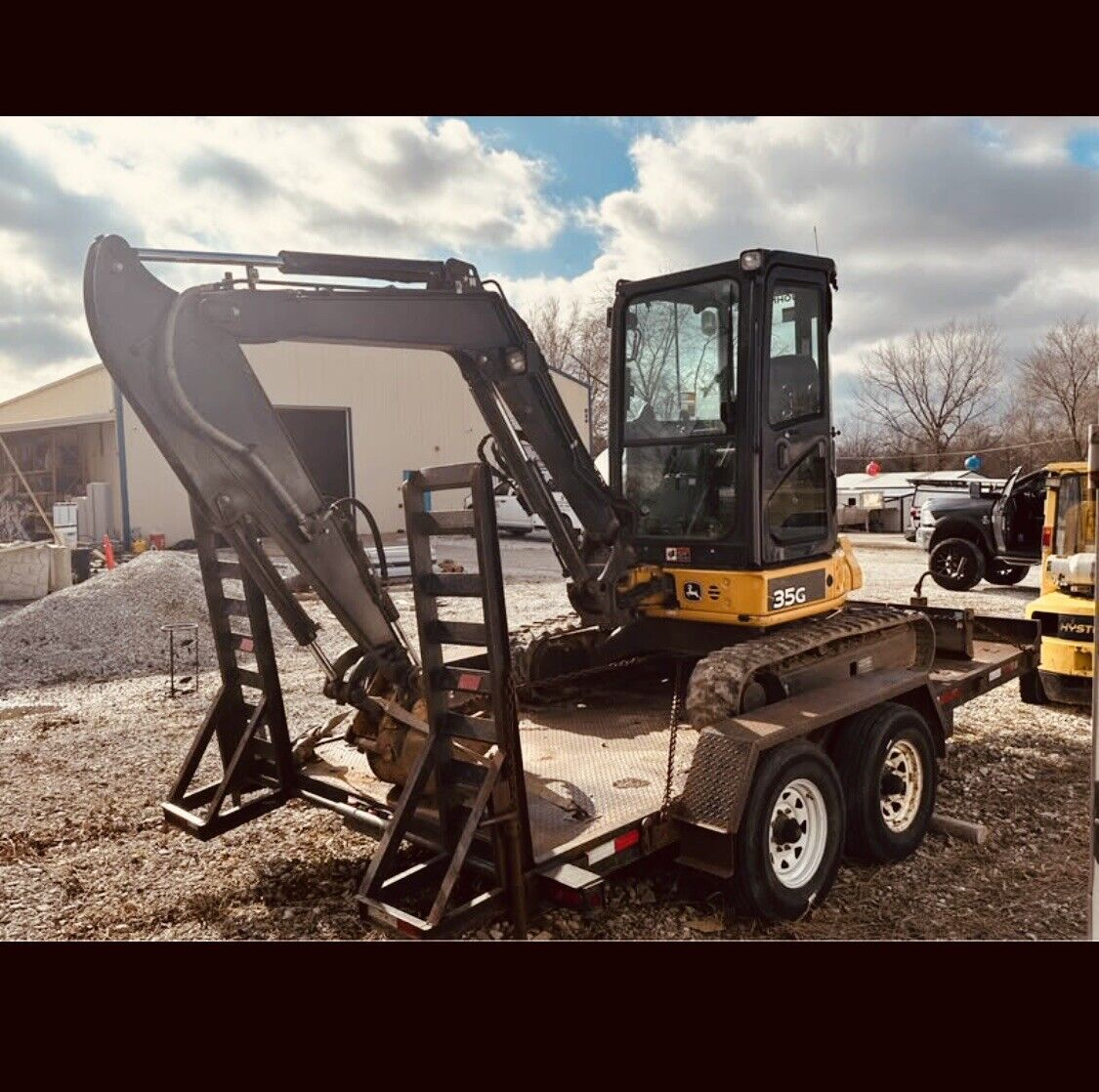 2020 John Deere 35G Mini size Excavator Long Stick Counter weight  LOW HOURS!