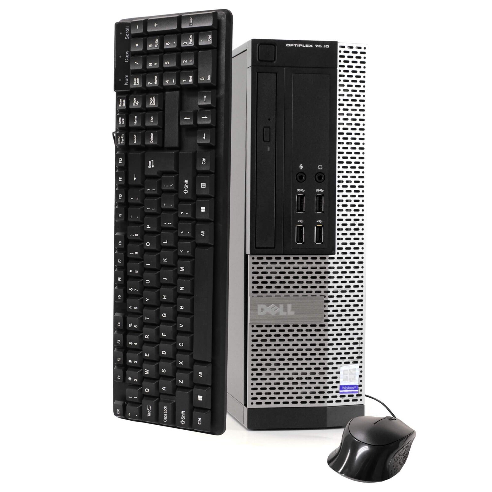 Dell OptiPlex Desktop PC Computer Intel i5 8GB 256GB HDD WIFI DVD Windows 10 Pro