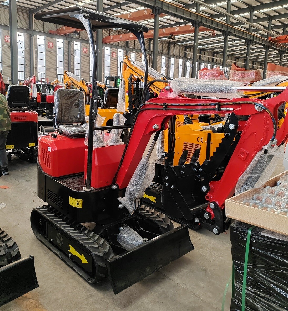 Mini Excavator 13.5HP Micro Crawler Excavator Small Digger USA Stock