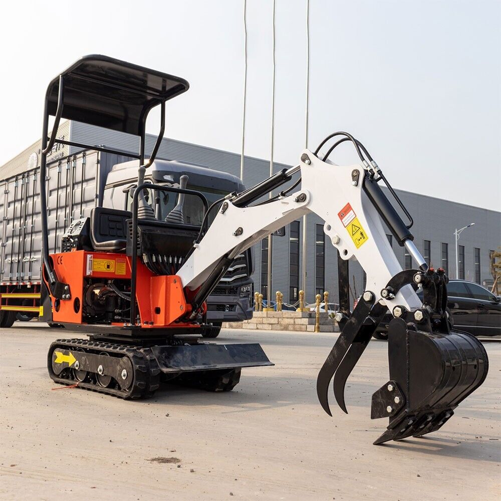 800kg Track Mini Excavator with EPA Gas Engine located in USA Warehouse