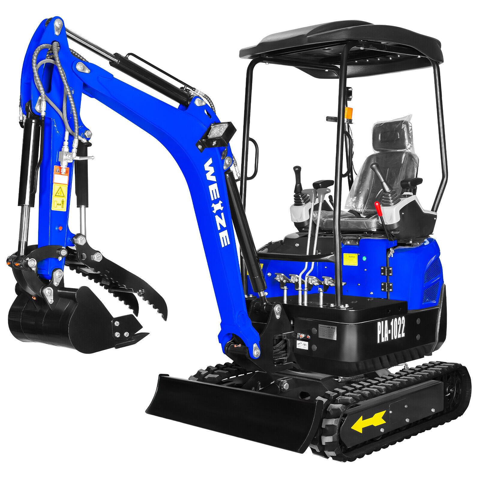 4,000 lbs Mini Excavator Digger Crawler Hydrauic Thumb KUBOTA Diesel EPA Engine