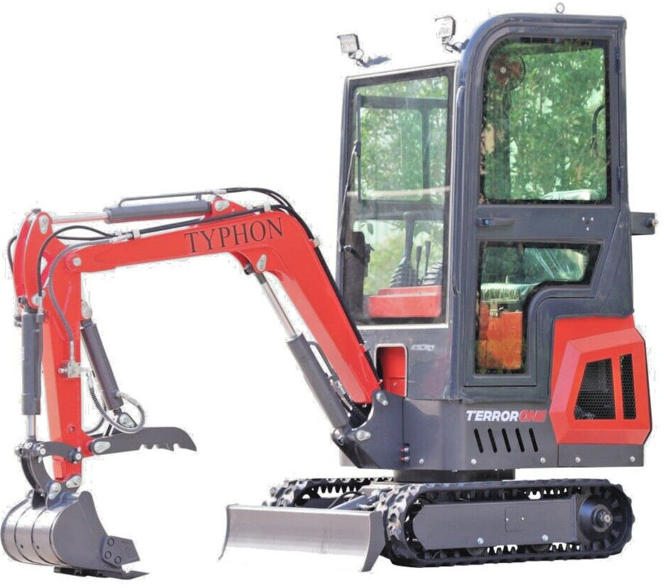 2025 Terror ONE Mini Excavator 1.1 Ton Digger 13.5hp Gas Tracked Crawler