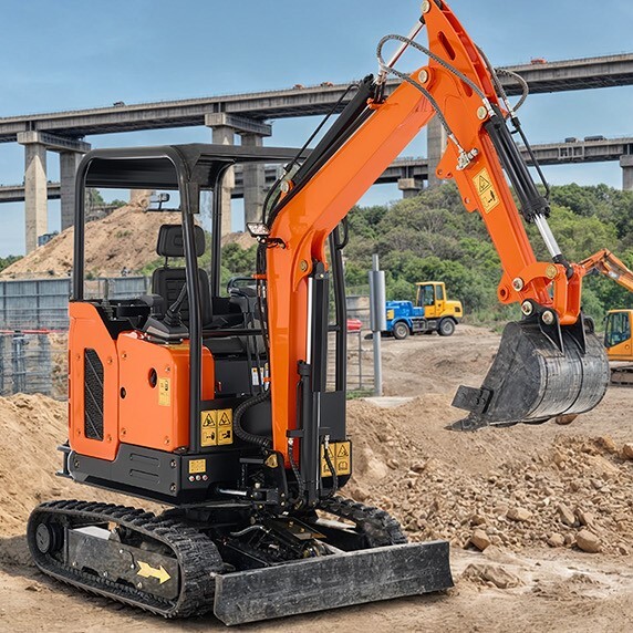 2.5Ton 25hp Mini ExcavatorMini Digger Crawler With Perkins Diesel EPA Engine