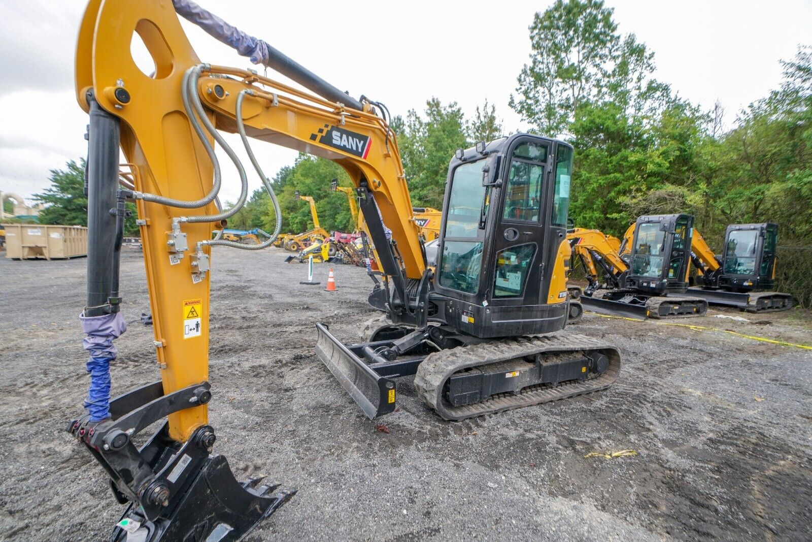 NEW 2023 SANY SY50U Excavator Package