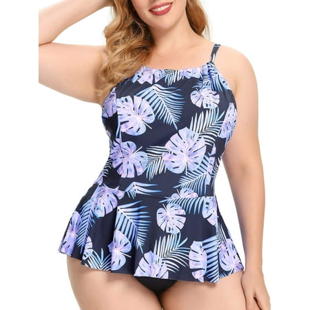 As Rose Rich Women’s Plus Size Swimsuits 2 Piece Bathing Suits, 1X As Rose Rich Women’s Plus Size Swimsuits 2 Piece Bathing Suits, 1X
