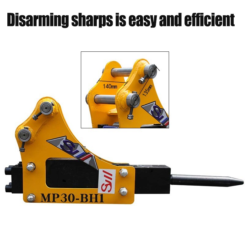 2025 Free Ship Hydraulic Hammer Breaker Mini Excavator Attachment USA In Stock