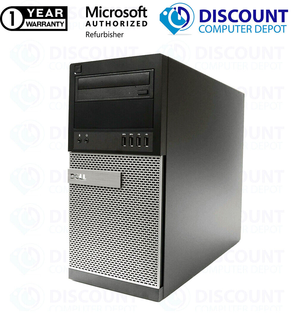 Custom Build Dell OptiPlex 7010 Desktop Computer i5-4750 3.20GHz Windows 10 PC