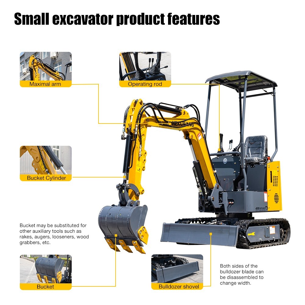 Limited time discount on mini excavators with extended chassis and boom swing