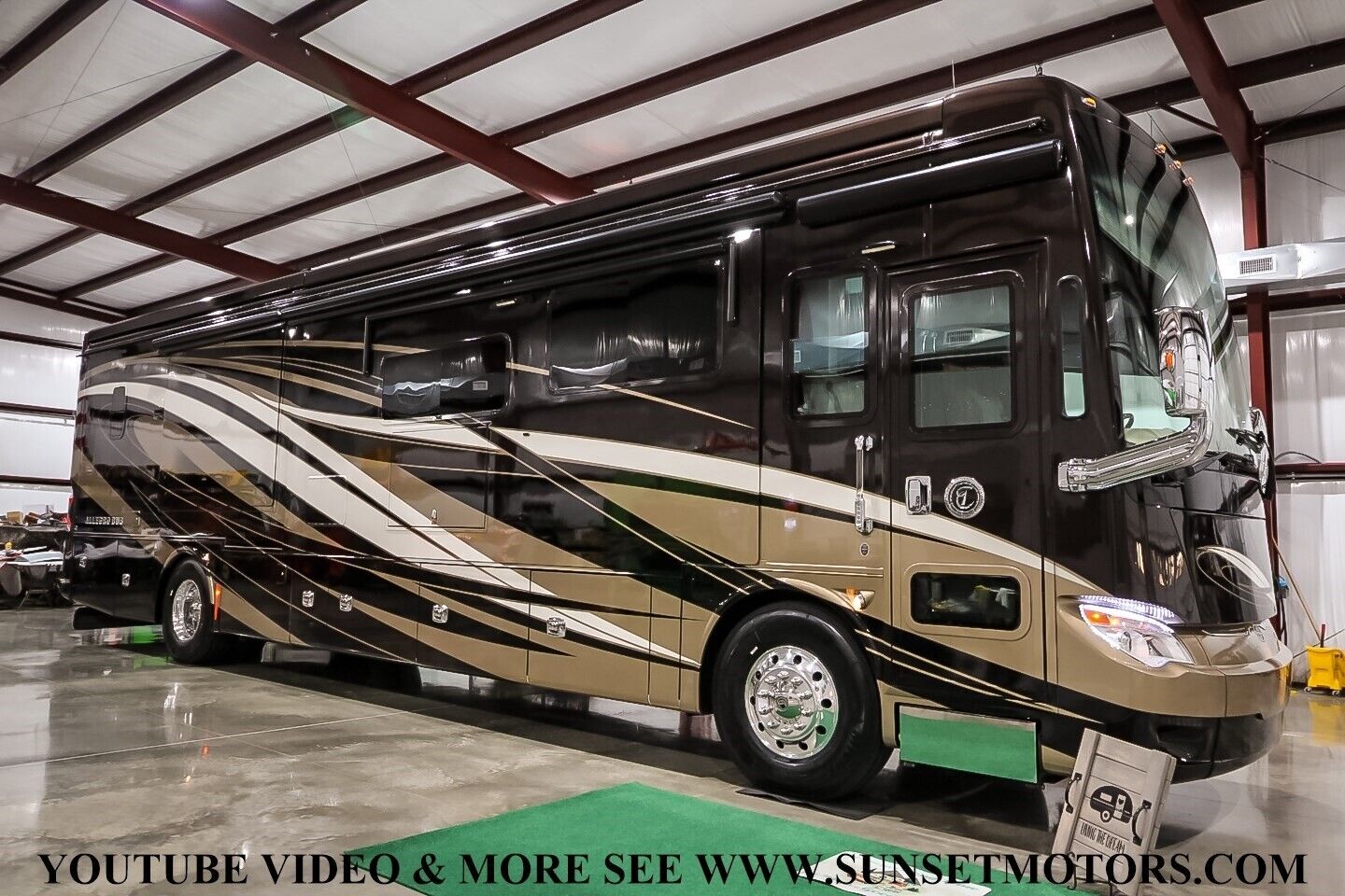 2017 TIFFIN ALLEGRO BUS 40SP CLASS A 450 HP CUMMINS NEW TIRES 11K MILES ALL ELEC