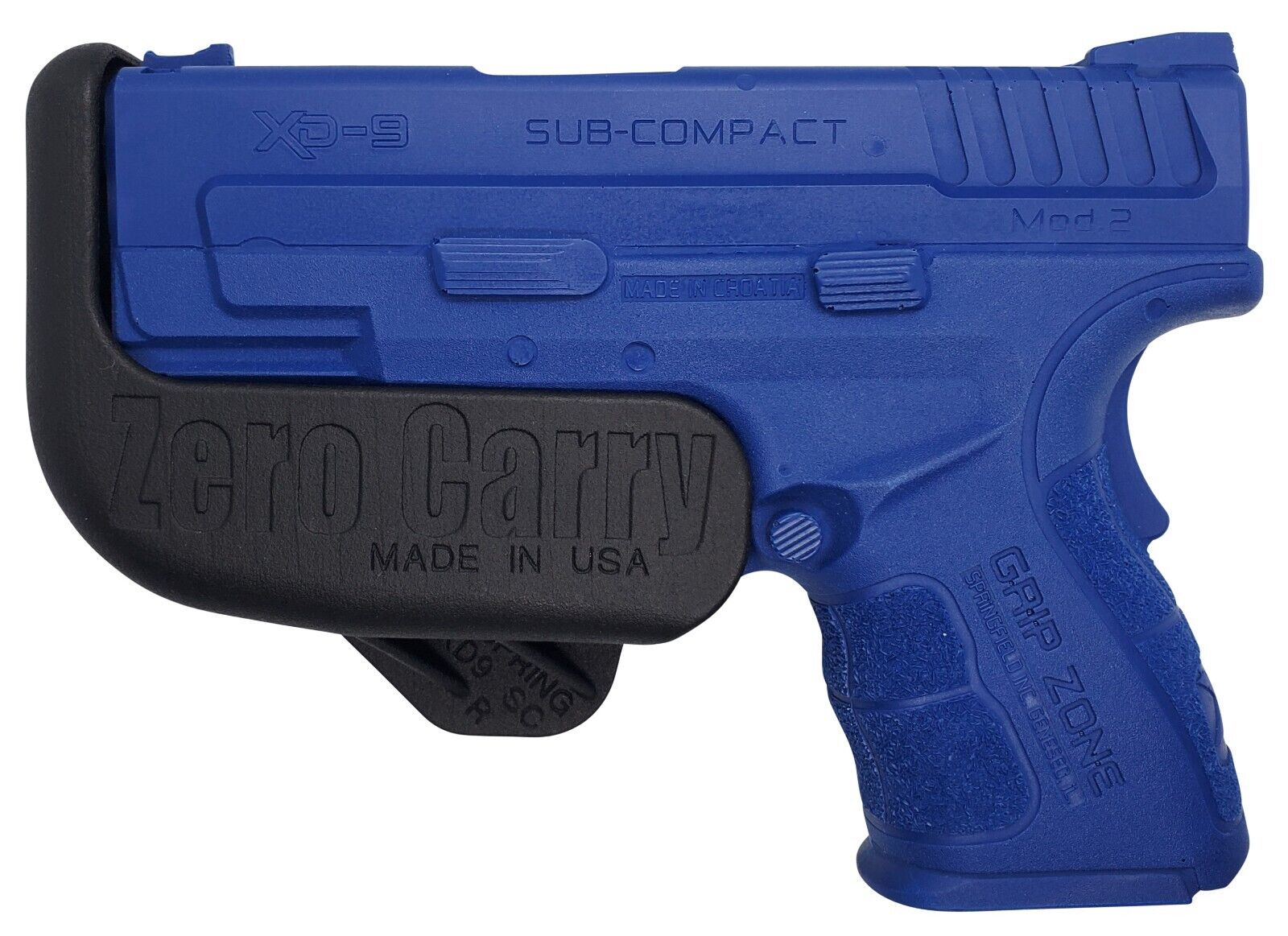 NEW SPRINGFIELD XD-9 SC Zero Carry Elite In Waistband Holster 4 concealed carry
