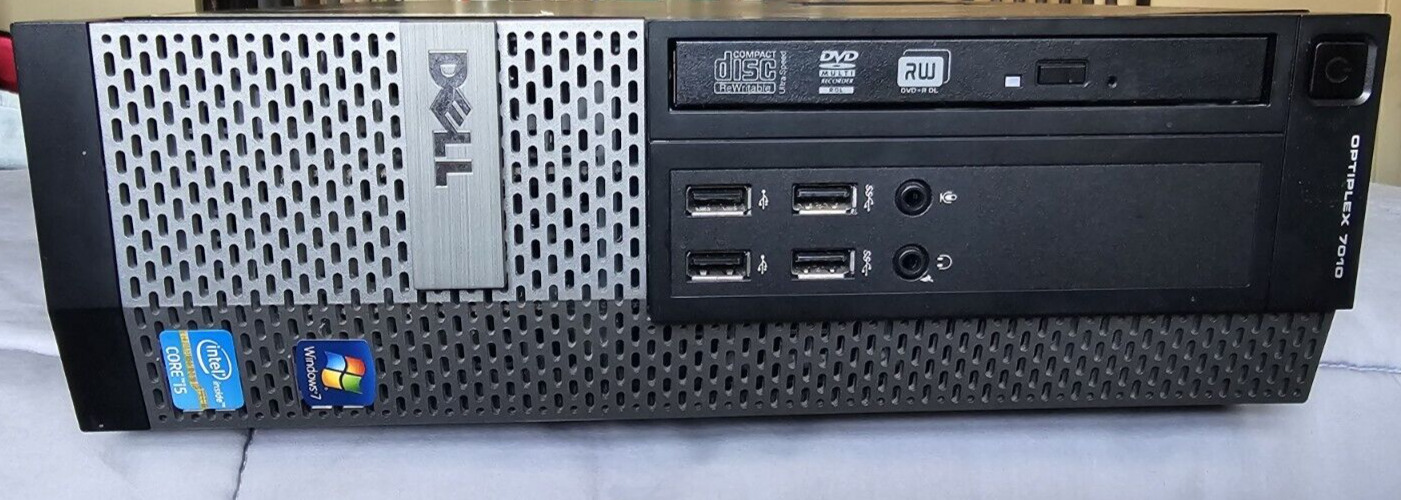 Dell OptiPlex 7010 SFF Intel i5-3470 3.20 GHz  8GB Ram 512GB SSD+HDD Win 11 Pro