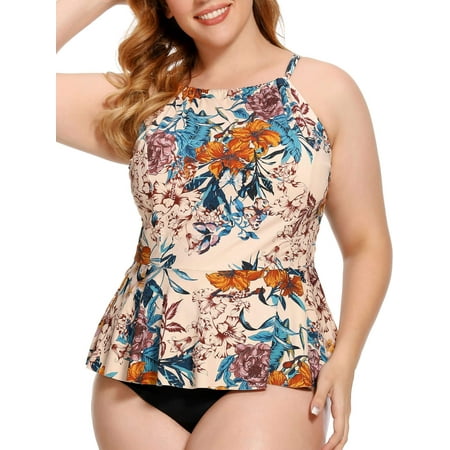 As Rose Rich Women’s Plus Size Swimsuits 2 Piece Bathing Suits, 1X As Rose Rich Women’s Plus Size Swimsuits 2 Piece Bathing Suits, 1X