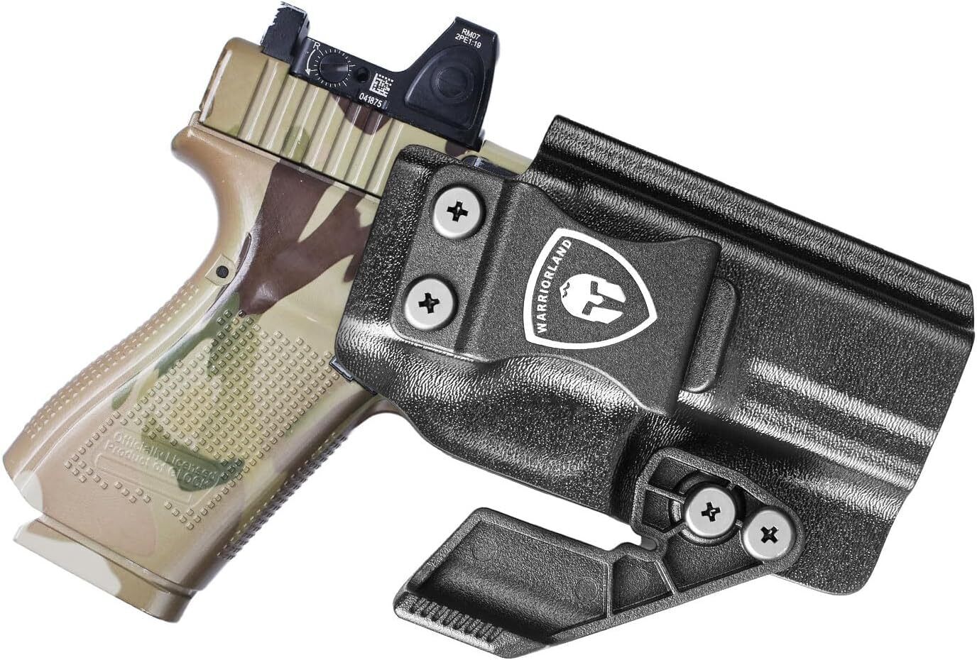 IWB Kydex Holster with Claw&Optics Cut: Glock 23 Gen 1-5 Pistol Right Hand IWB Kydex Holster with Claw&Optics Cut: Glock 23 Gen 1-5 Pistol Right Hand
