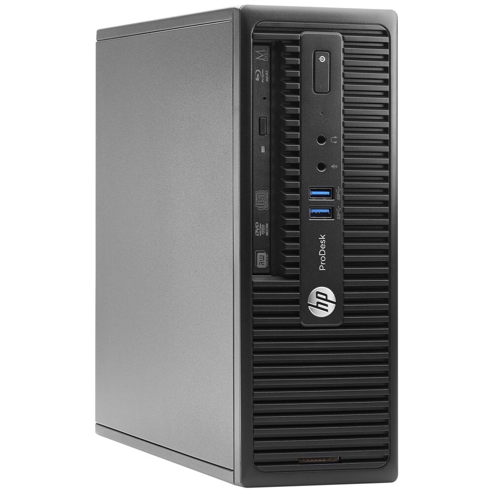 HP i3 Desktop Computer SFF 8GB RAM 250GB HD Windows 10 Wi-Fi DVD/RW HP i3 Desktop Computer SFF 8GB RAM 250GB HD Windows 10 Wi-Fi DVD/RW