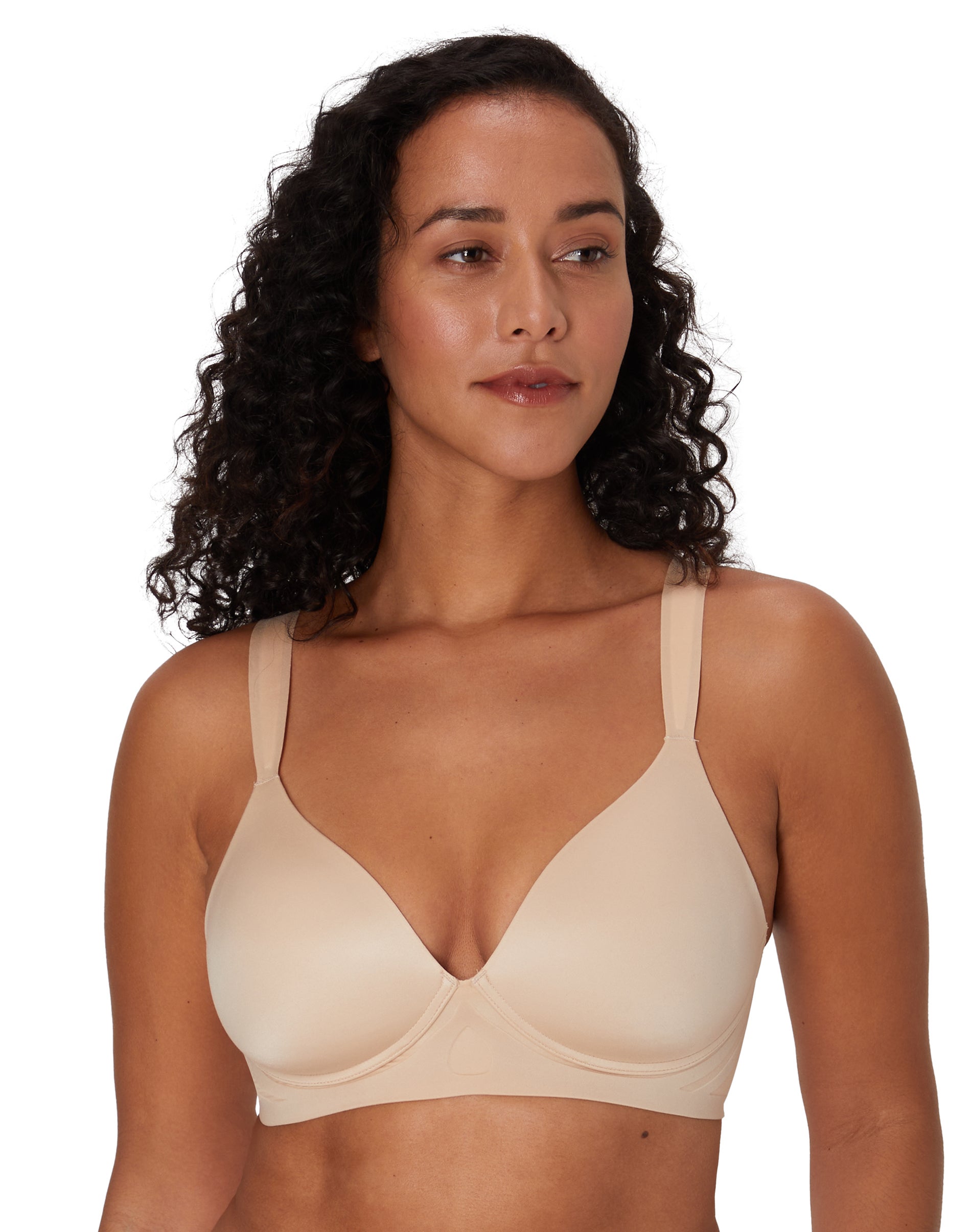 Bali Comfort Revolution Ultimate Wireless Support Bra Almond M Women’s Bali Comfort Revolution Ultimate Wireless Support Bra Almond M Women’s