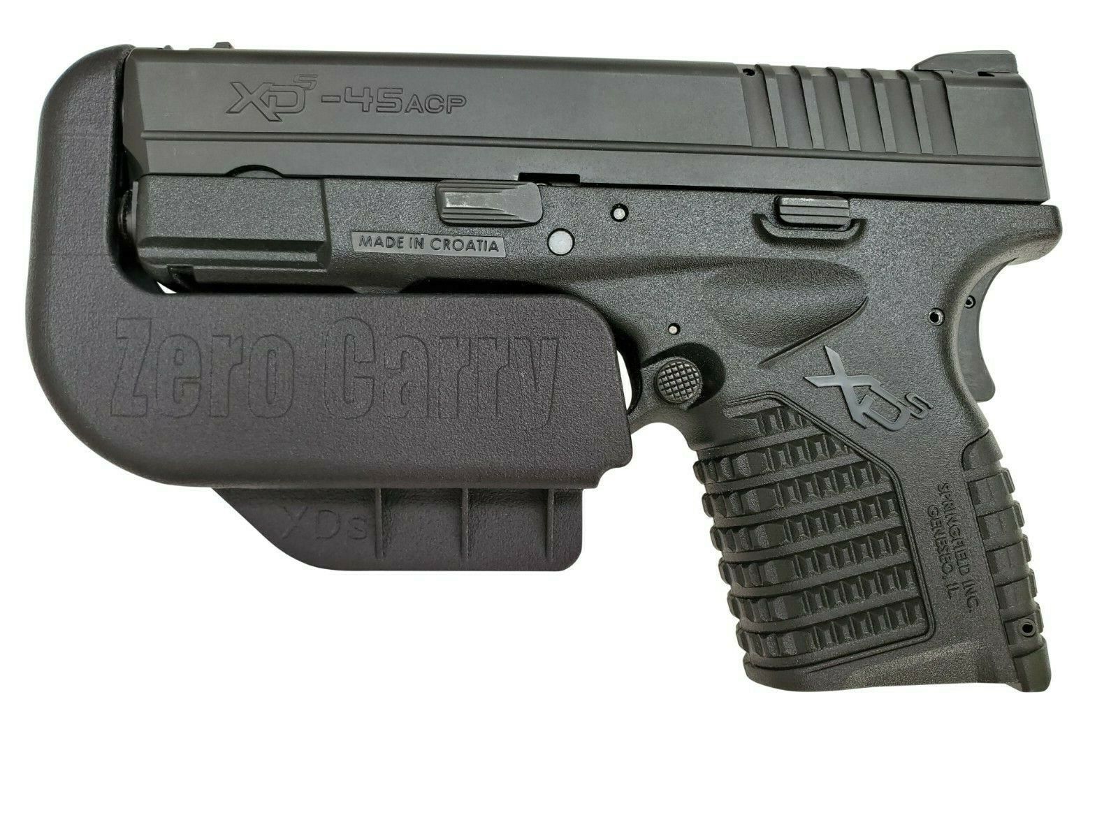 NEW SPRINGFIELD XDS 9mm Zero Carry Elite In Waistband Holster 4 concealed carry