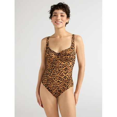 Sofia by Sofia Vergara Women’s and Plus Sandra One Piece Swimsuit, Sizes XS-3X, Cups D/DD Available