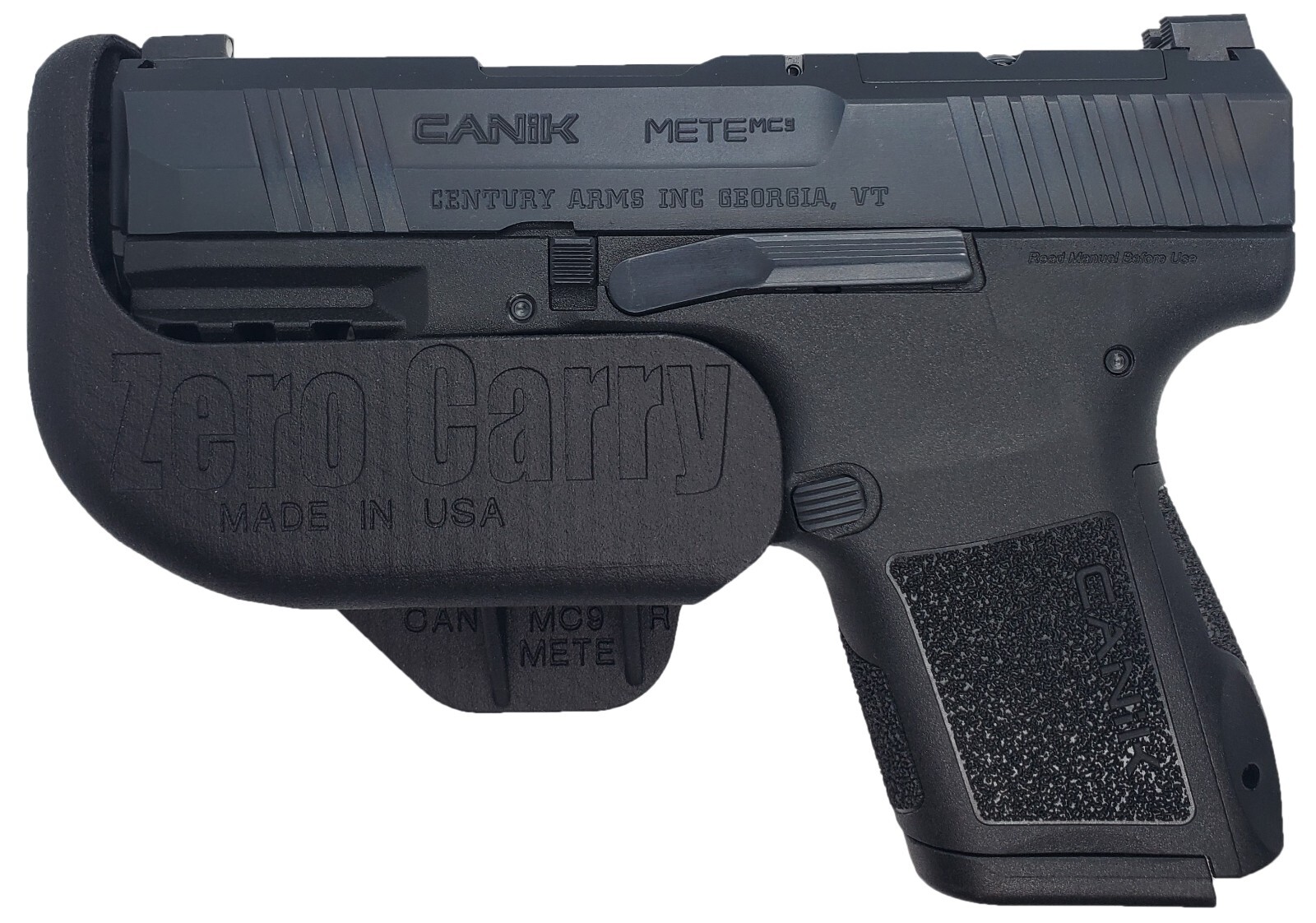 CANIK MC9LS METE Zero Carry Elite In Waistband Holster for concealed carry CANIK MC9LS METE Zero Carry Elite In Waistband Holster for concealed carry