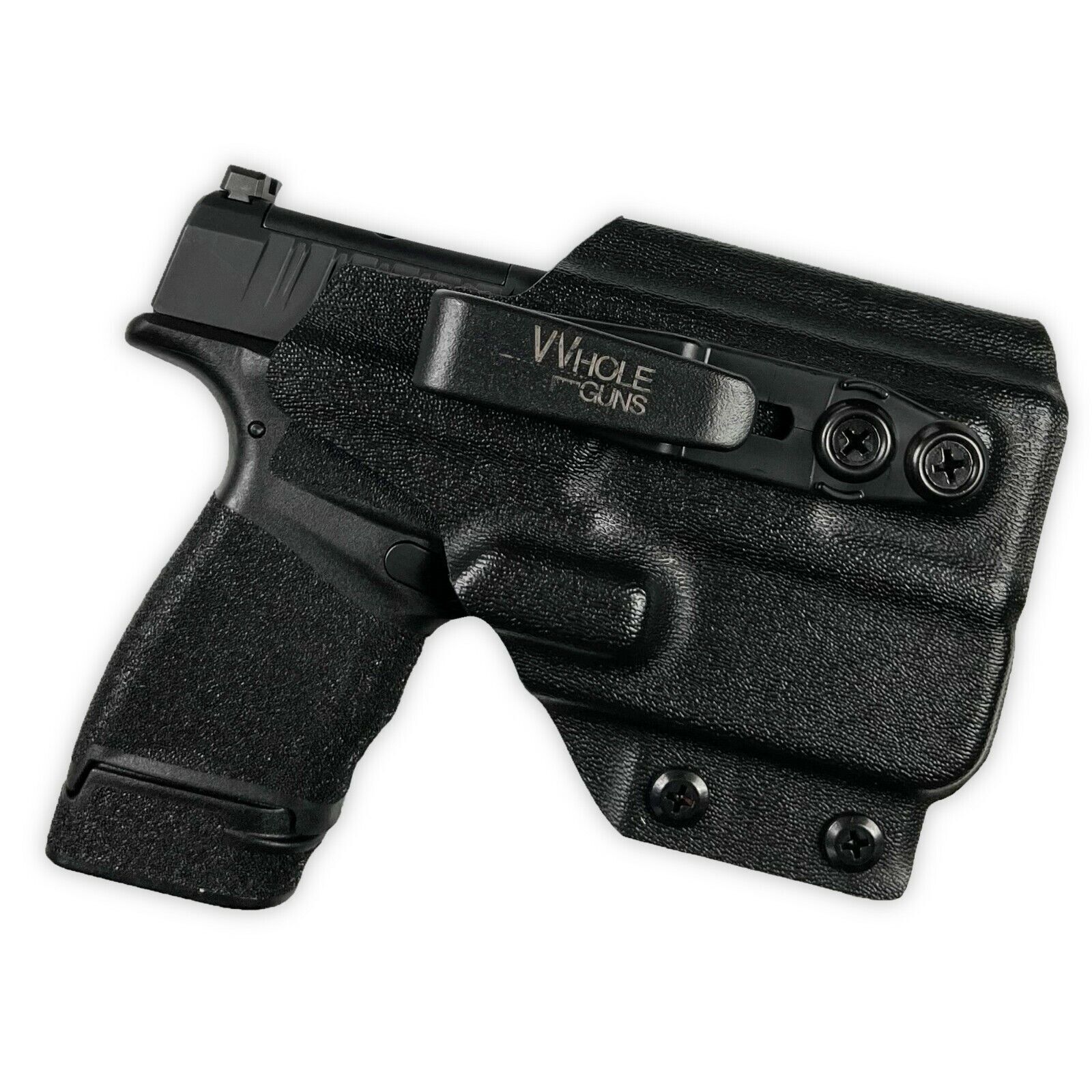 IWB TUCKABLE RED DOT READY + CLAW Holster Fits Springfield Hellcat with TLR-6 IWB TUCKABLE RED DOT READY + CLAW Holster Fits Springfield Hellcat with TLR-6