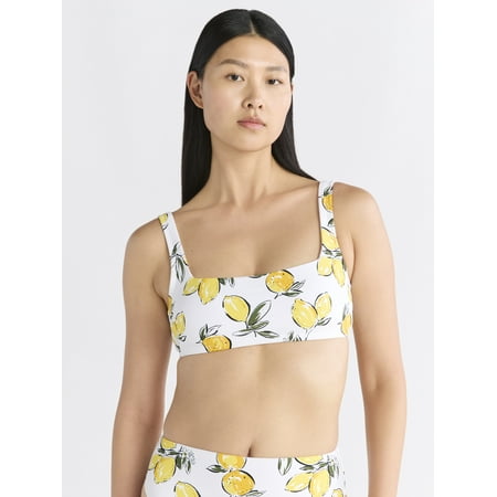 Free Assembly Women’s and Women’s Plus Size Square Neck Bikini Top, Sizes XS-1X Free Assembly Women’s and Women’s Plus Size Square Neck Bikini Top, Sizes XS-1X