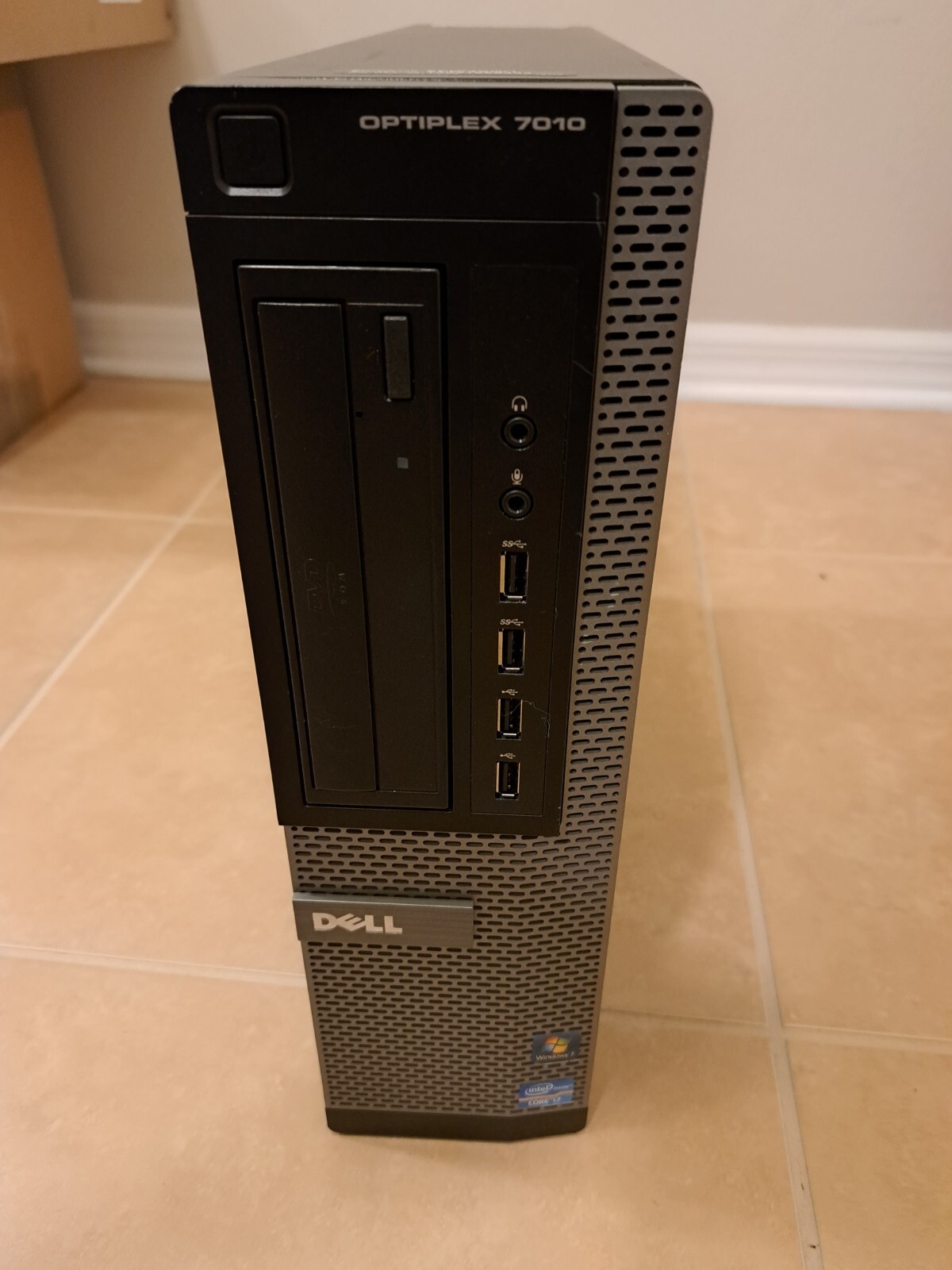 Dell Optiplex 7010 DT  Core i7-3770 3.4GHz 16GB 500GB HDD W10P