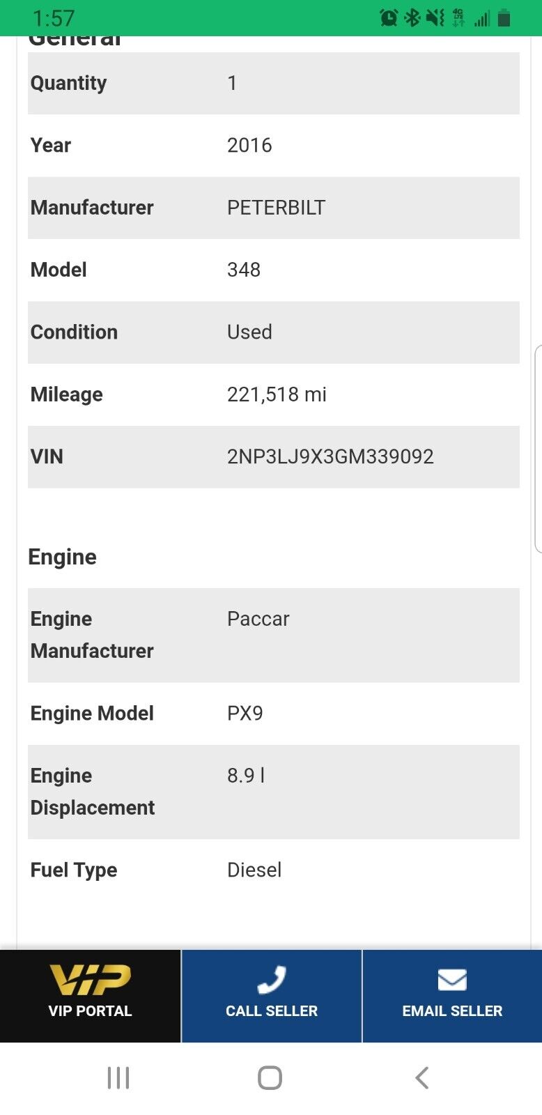 2016 Peterbilt 348