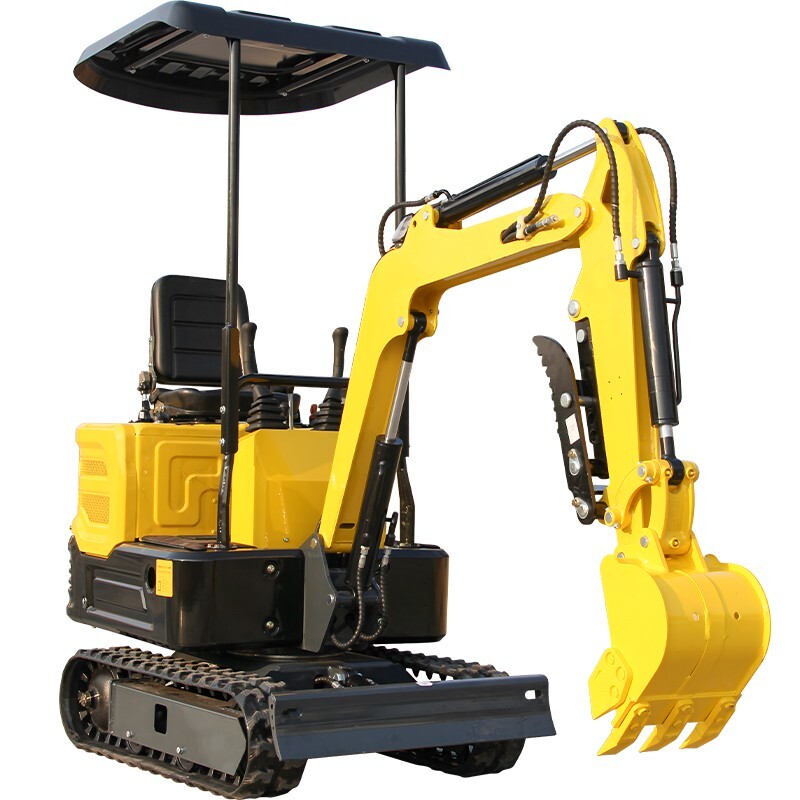 Free Shipping 1Ton Mini Excavator Hydraulic USA Garden Gasoline Crawler Digger
