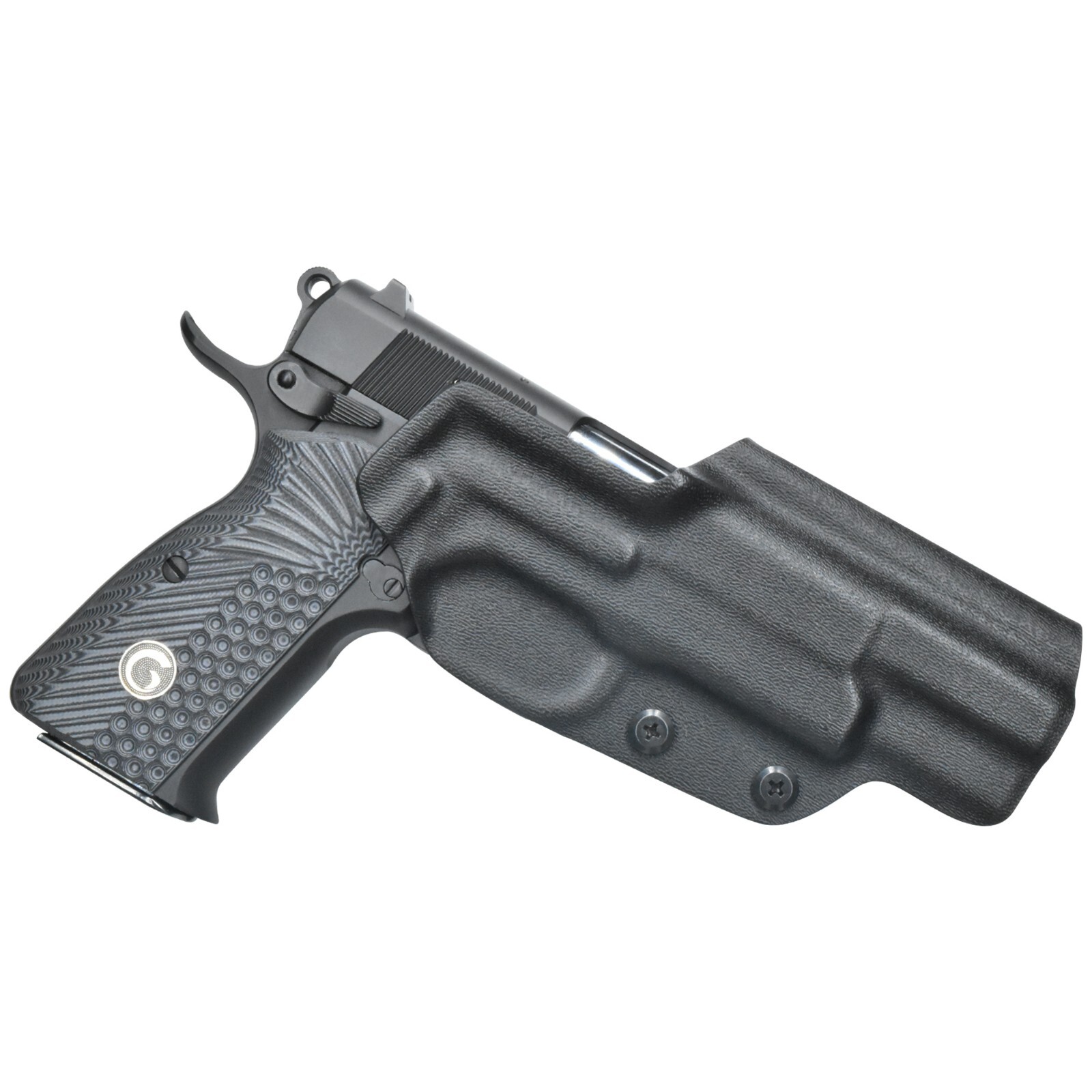 OWB Concealment/IDPA Holster Fits Girsan MC P35 with Rail