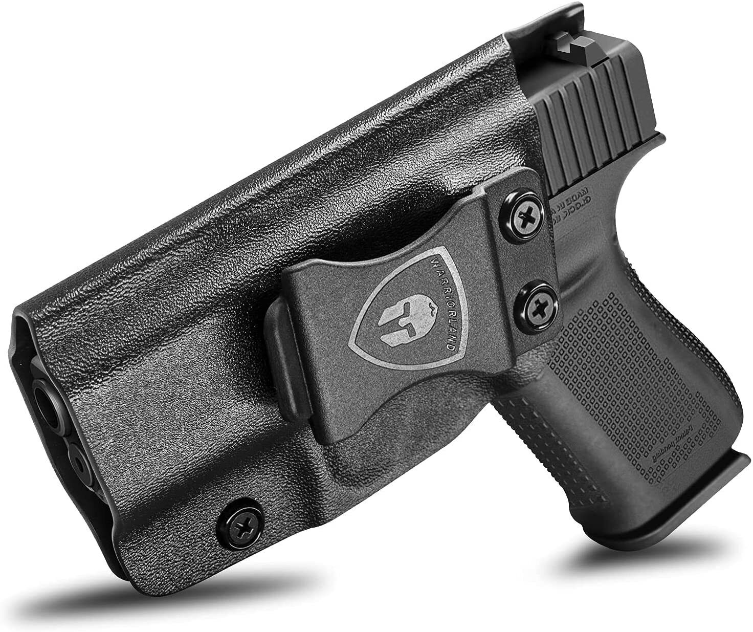 IWB KYDEX Holster Fit Glock 43/Glock 43X, Not for Glock 43X wi/ rail,Left Hand