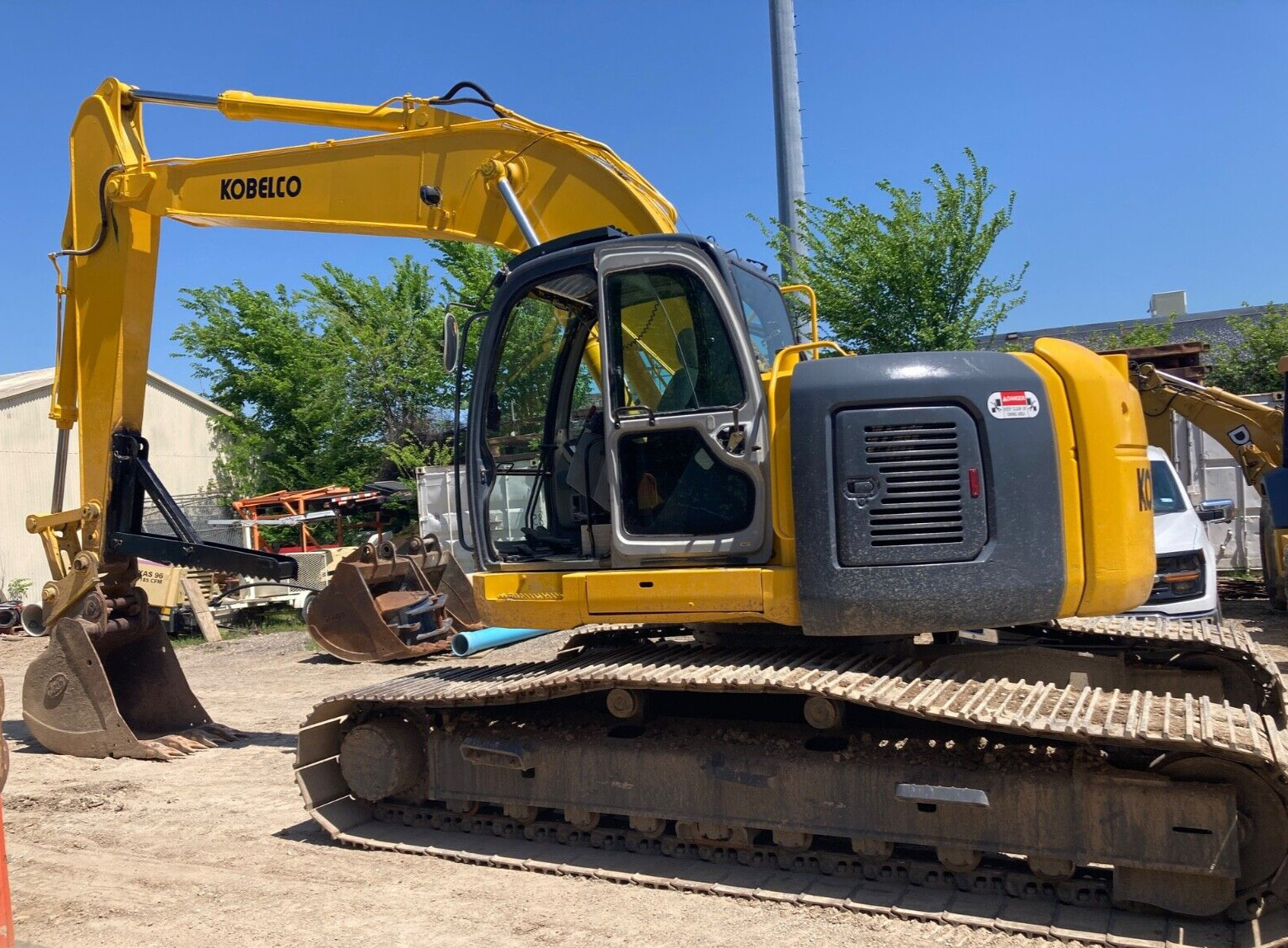 KOBELCO SK235SRLC  Crawler Excavator; Q/C; Manual Thumb; OPERATION VIDEO