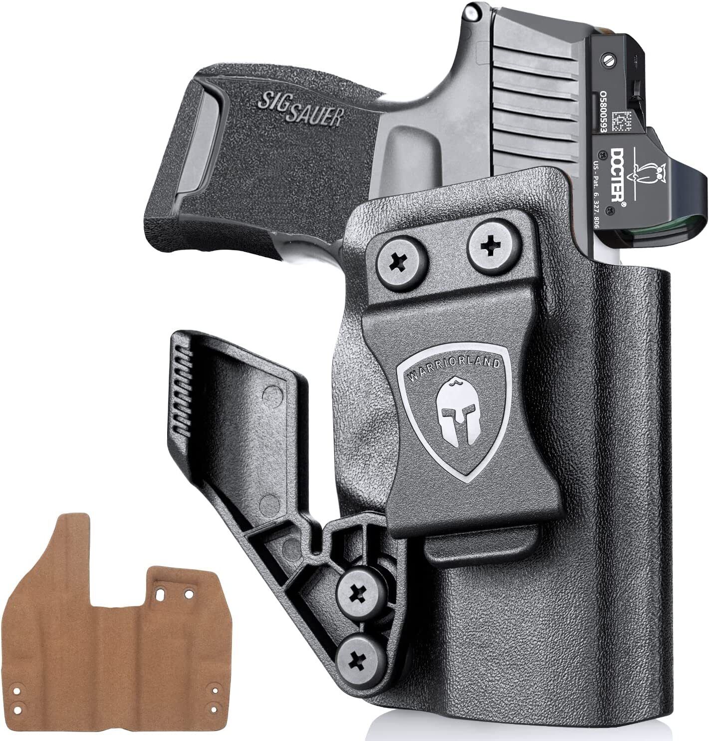 IWB Kydex Leather Holsters,Optics Cut For Sig Sauer P365/P365X/P365XL/P365 SAS IWB Kydex Leather Holsters,Optics Cut For Sig Sauer P365/P365X/P365XL/P365 SAS