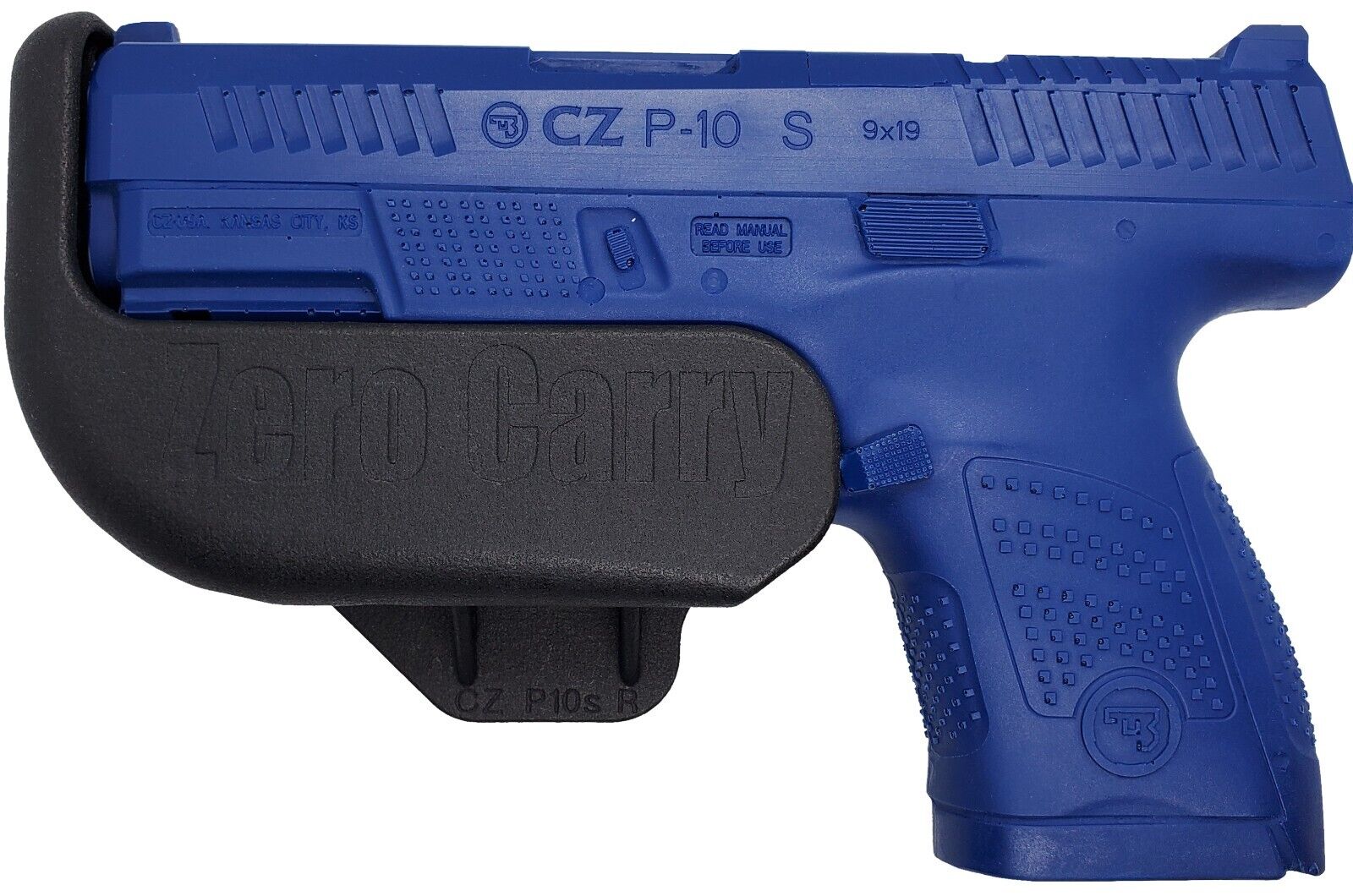 CZ P-10 S 2nd smallest Zero Carry Elite In Waistband Holster for concealed carry