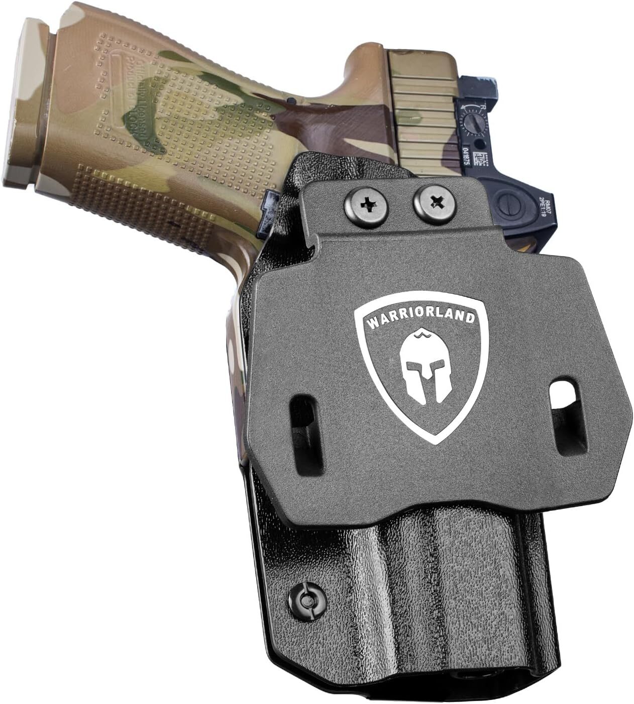 OWB Kydex Holster Optics Cut Fit Glock 23 Gen 1-5 Pistol ,Outside Waistband LH