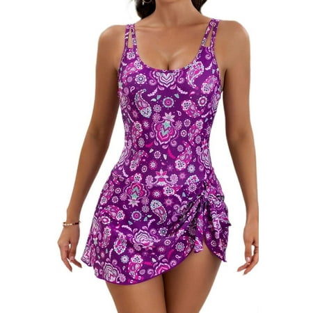 One Piece Swim Dress Swimsuits for Women Tummy Control Swimdress Skirt Bathing Suit One Piece Swim Dress Swimsuits for Women Tummy Control Swimdress Skirt Bathing Suit