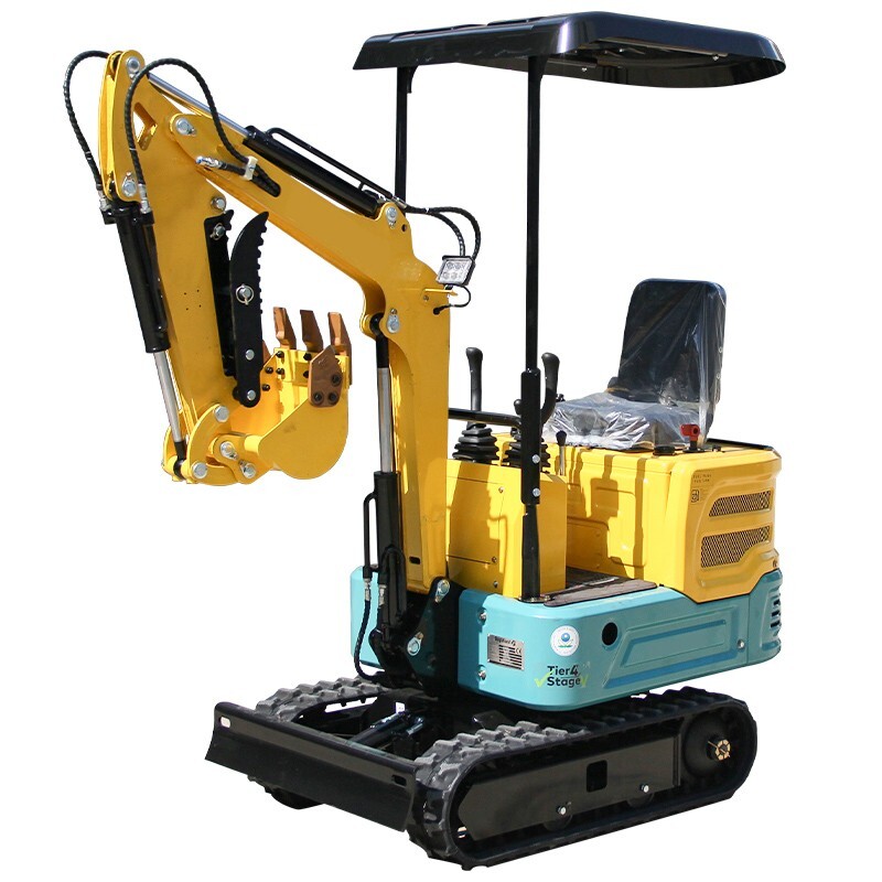 Free Shipping Mini Excavator 2000lb USA Crawler Digger 13.HP Garden+Attachment