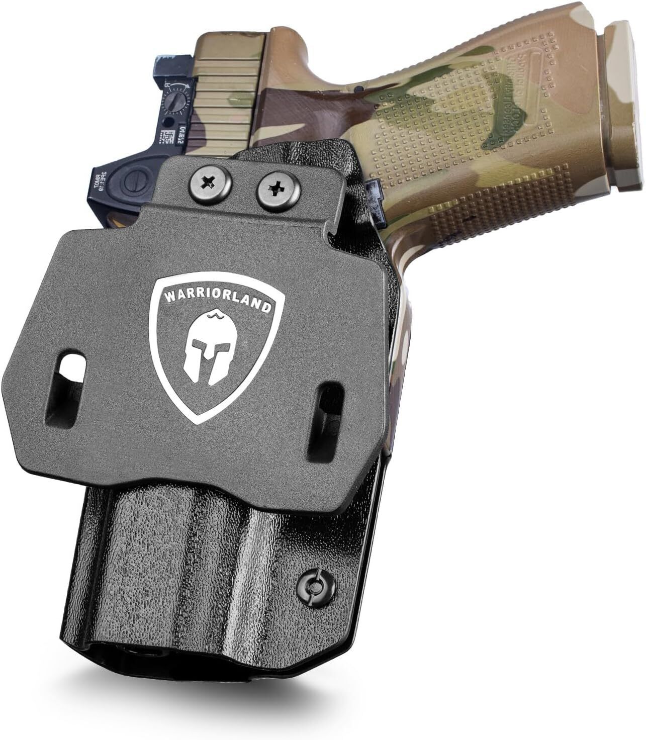 OWB Kydex Holster Optics Cut Fit Glock 23 Gen 1-5 Pistol ,Outside Waistband RH