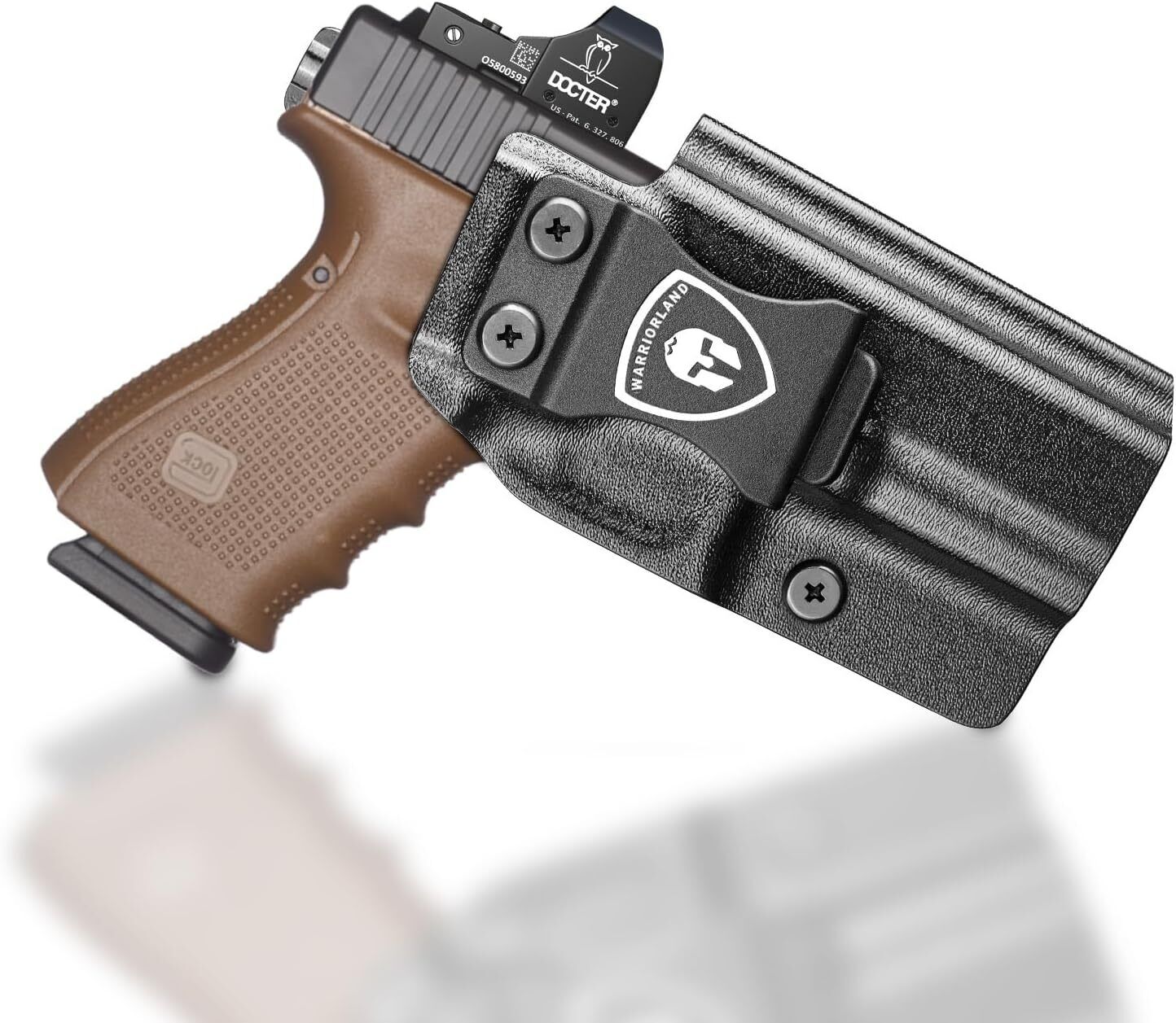 IWB Kydex Holster Optics Cut Fit Glock 23 Gen 1-5 Pistol,Inside Waistband,RH