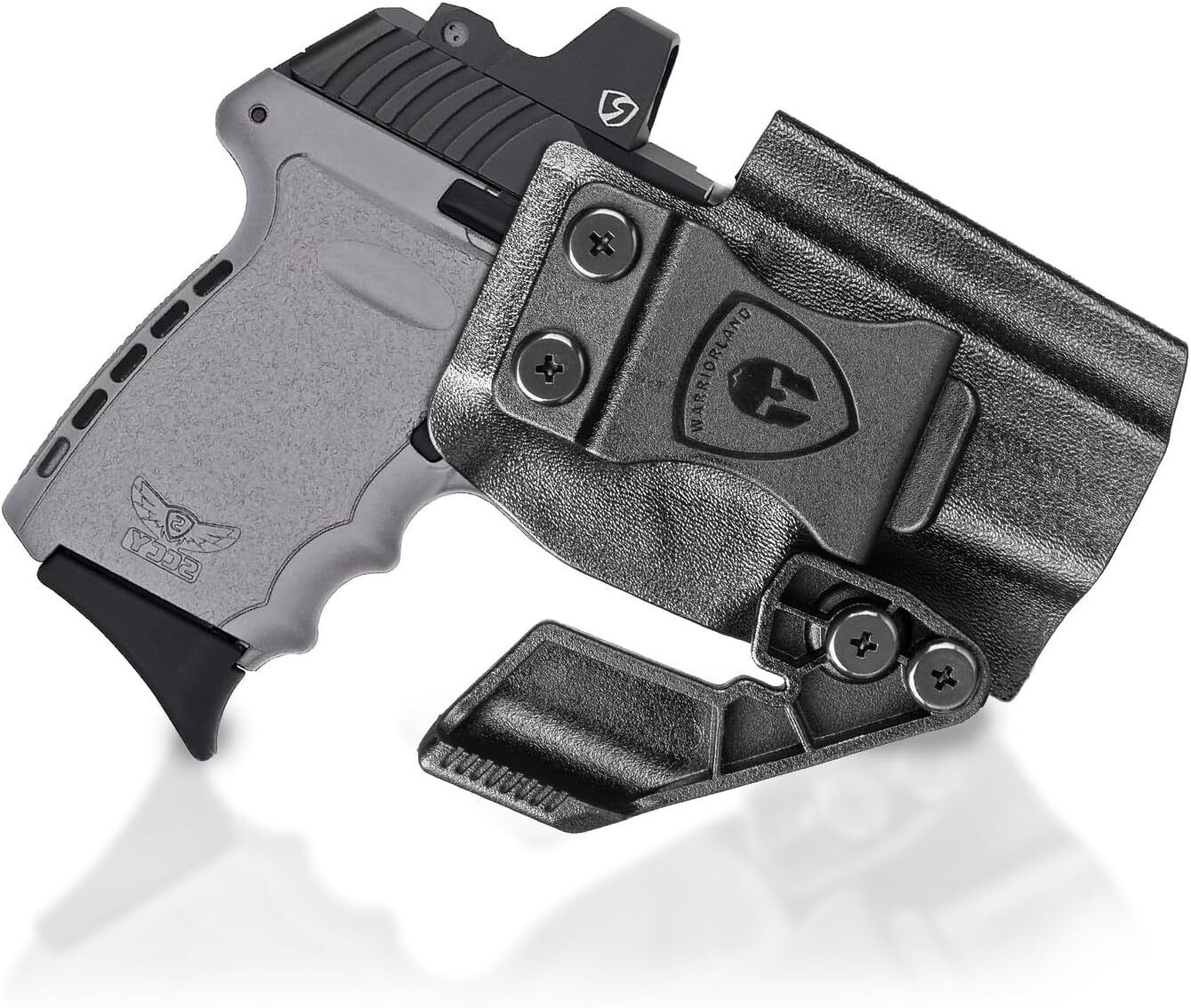 IWB Holster w/Claw&Optics Cut:SCCY CPX1&CPX2 GEN 1-2,Not Fit CPX1 GEN3/CPX2 GEN3