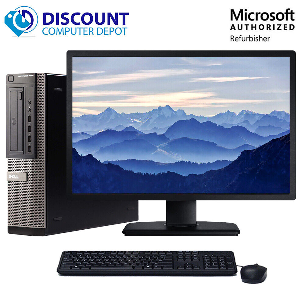Dell Desktop Computer Intel i3-3240 3.40 GHz 8 GB 128 GB SSD 22″ LCD Windows 10 Dell Desktop Computer Intel i3-3240 3.40 GHz 8 GB 128 GB SSD 22″ LCD Windows 10
