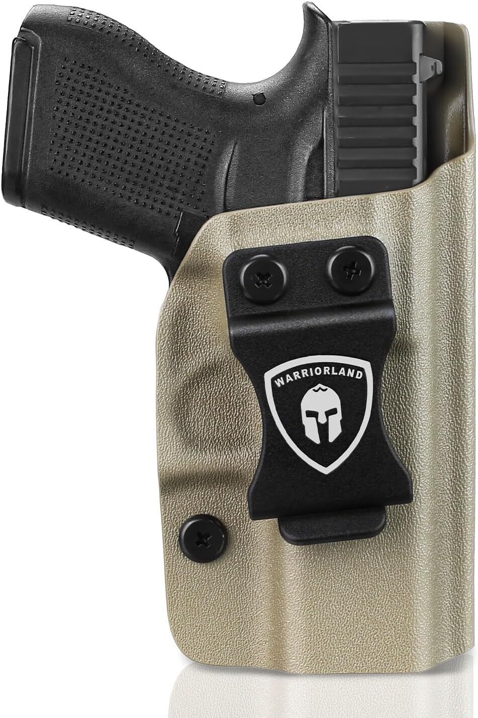 IWB Tan Color Holster For Glock43 /Glock43X /Glock43X MOS Pistol,Right Hand