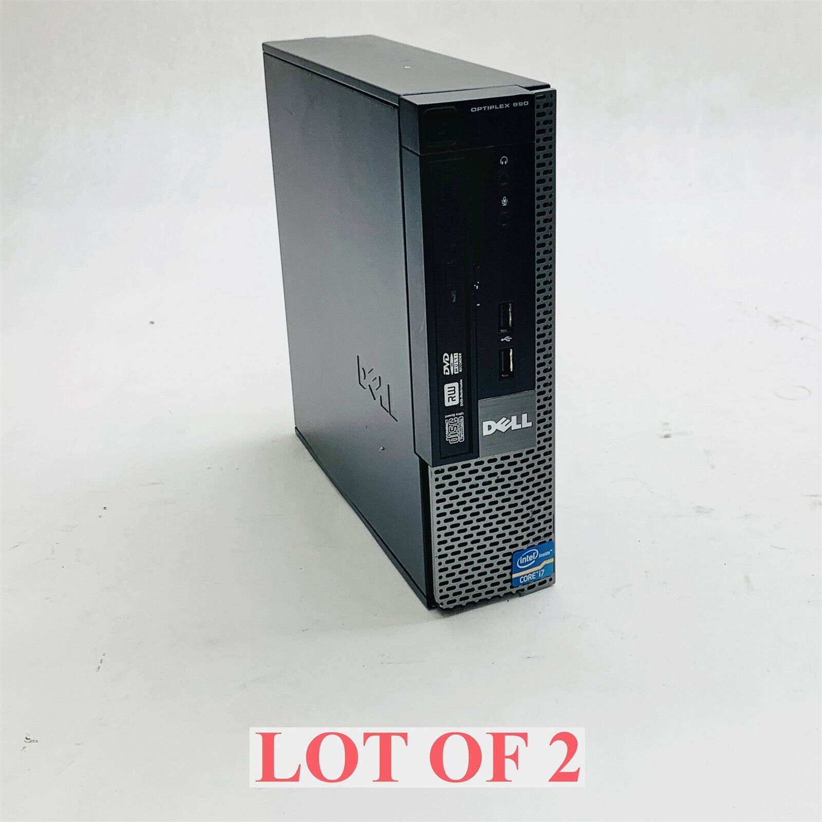 Dell OptiPlex 990 USFF Intel i7-2600S 2.80GHz 8GB RAM 240GB SSD *No OS* PC Lot 2 Dell OptiPlex 990 USFF Intel i7-2600S 2.80GHz 8GB RAM 240GB SSD *No OS* PC Lot 2