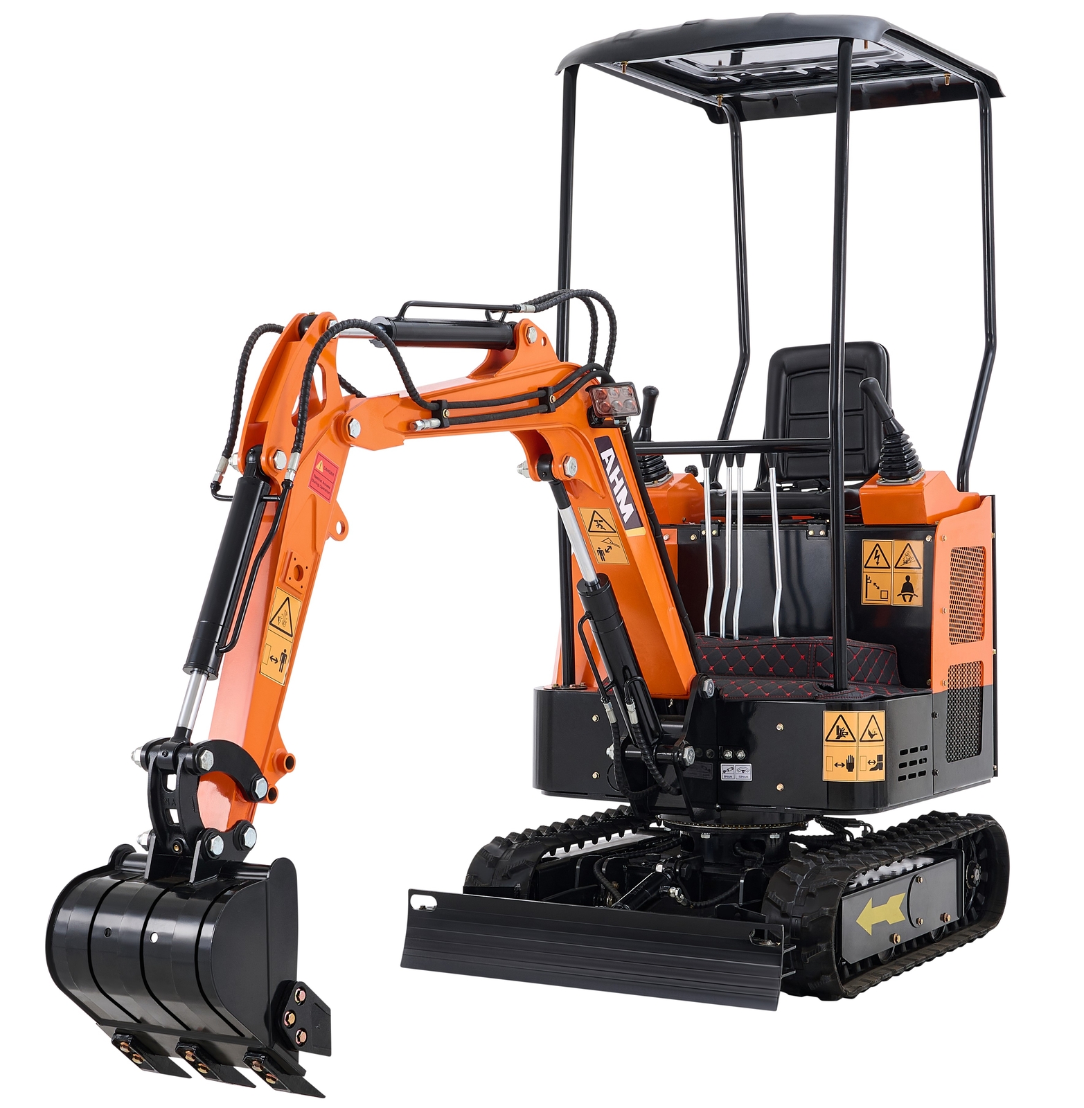 Mini Excavator 1T-1.3T Digger 23hp 13.5hp Tracked Crawler B&S Kubota EPA Engine