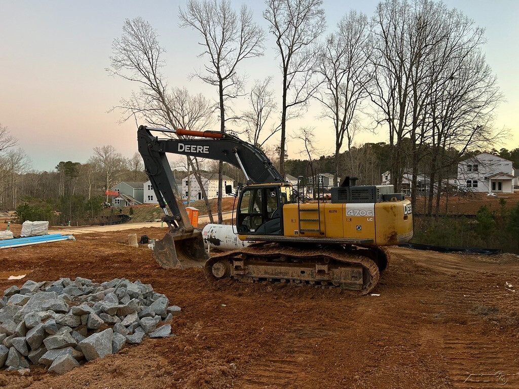 2014 John Deere 470G LC Excavator 11,280 Hours Enclosed ROPS