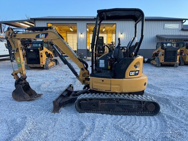 2018 Caterpillar 303E Mini Ex Excavator Trackhoe 2,176 Hours Cat 303