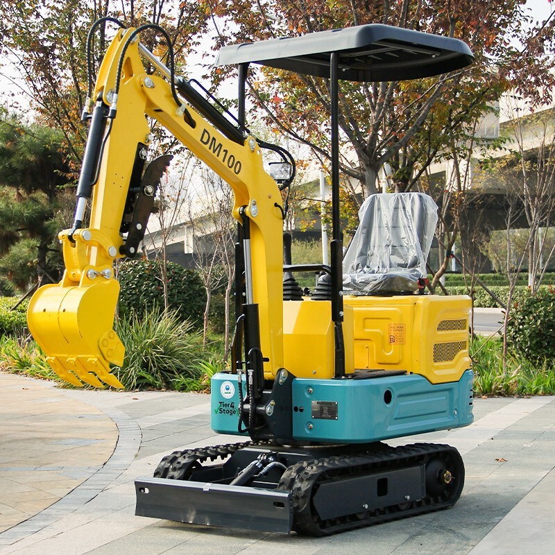 Virginia Spot Farm Garden Home 13.5HP Mini Excavator Tracked Crawler Digger